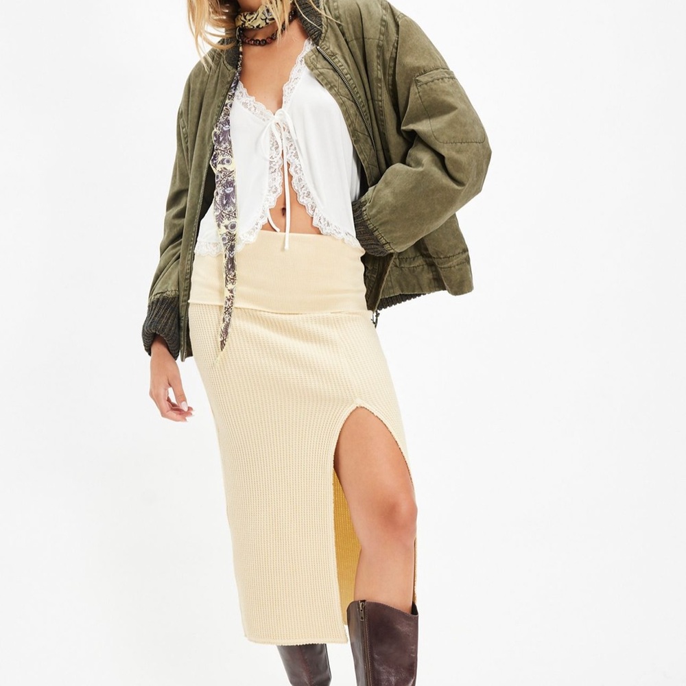 FREE PEOPLE MIDI SKIRT